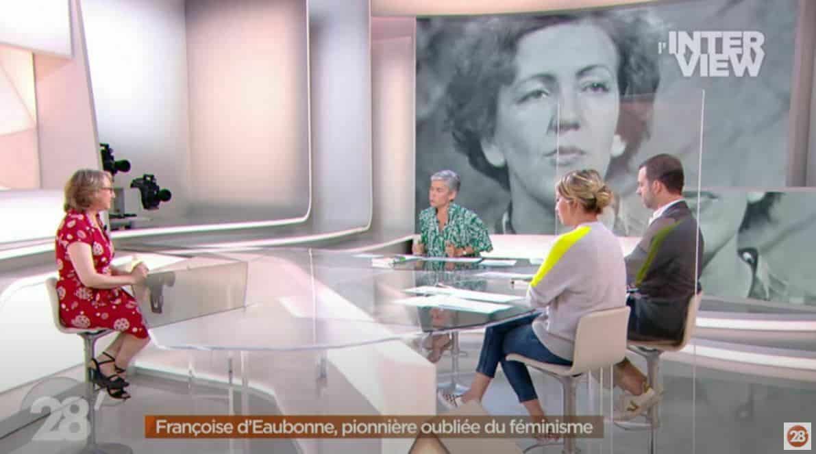 28 minutes d&rsquo;ARTE, un sujet Françoise d&rsquo;Eaubonne