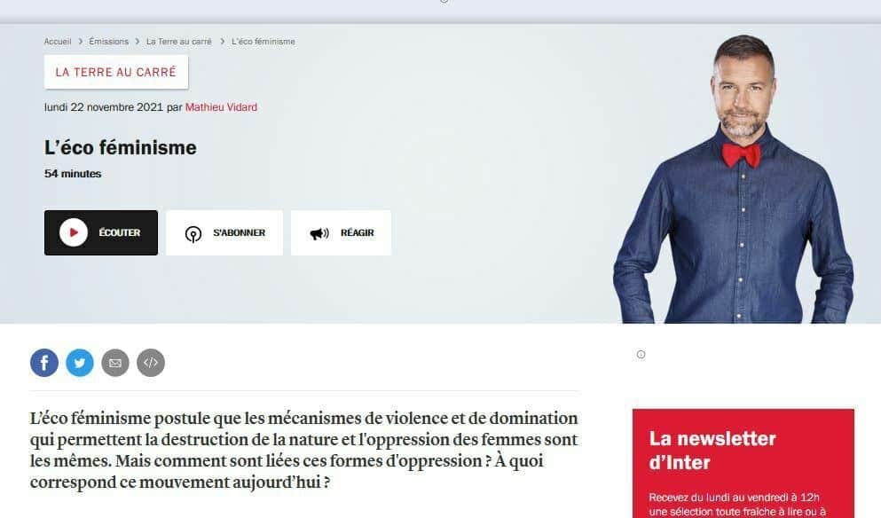 L&rsquo;écoféminisme à « La Terre au carré »