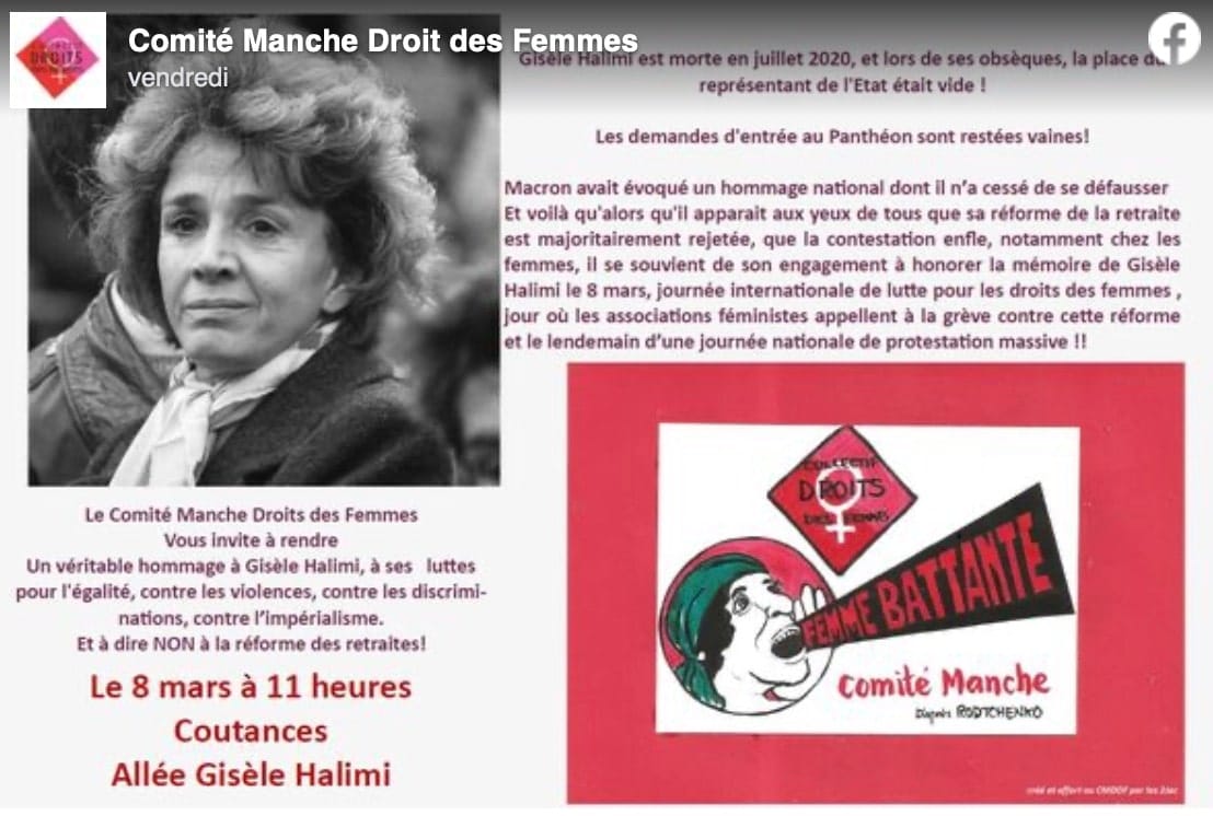 Le 8 mars de Françoise d&rsquo;Eaubonne