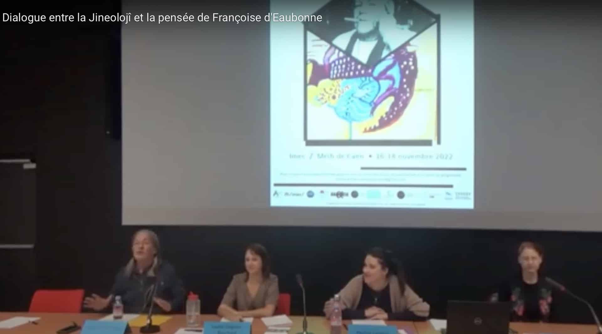 Dialogue entre la Jineolojî et Françoise d’Eaubonne
