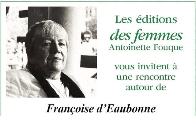 Rencontre à la librairie Des Femmes