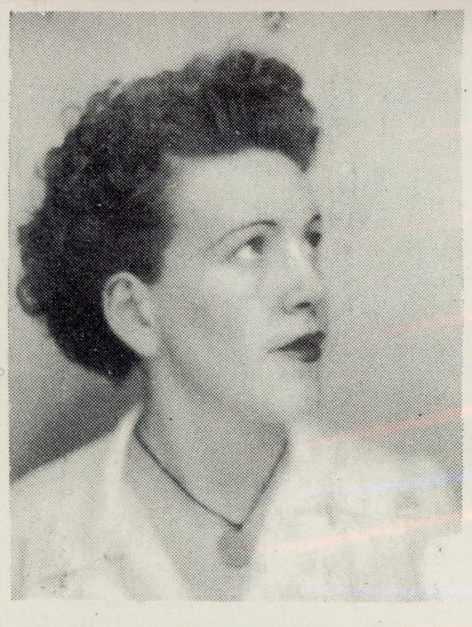 Françoise hacia 1948