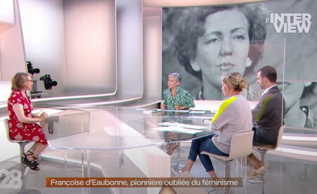 28 minuti da ARTE, soggetto: Françoise d’Eaubonne