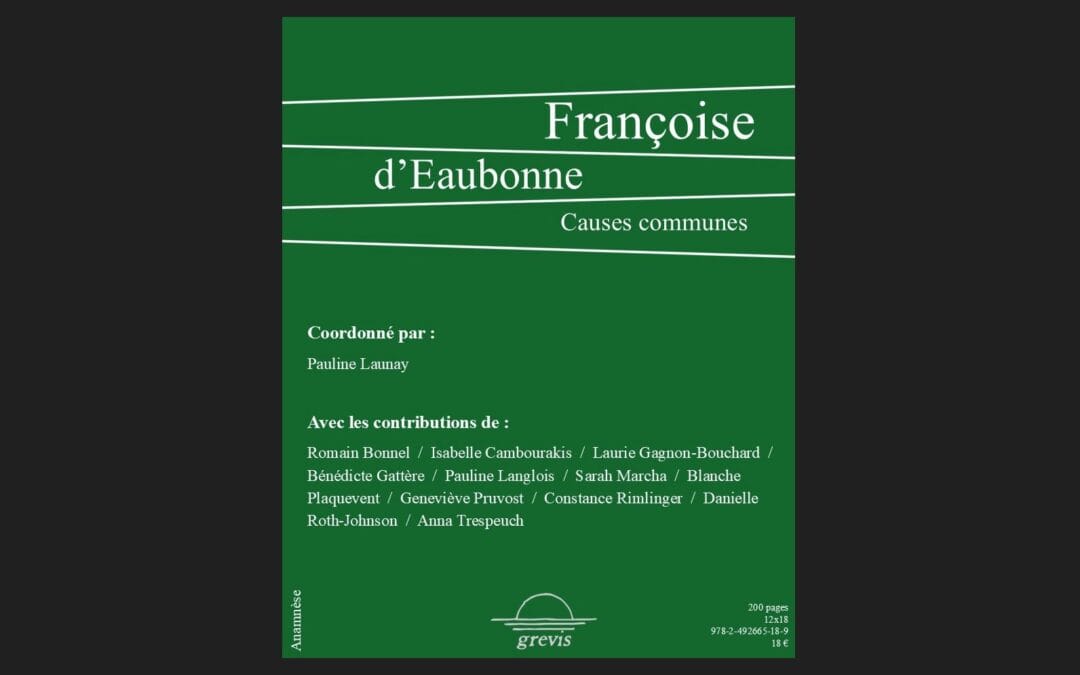 Causes communes, Tome 1