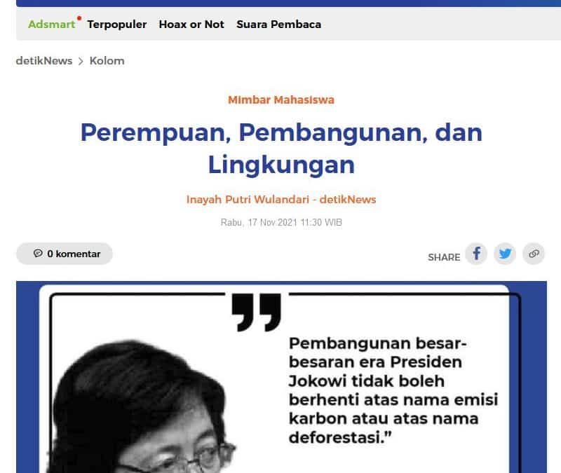 Françoise, quoted in Indonesia