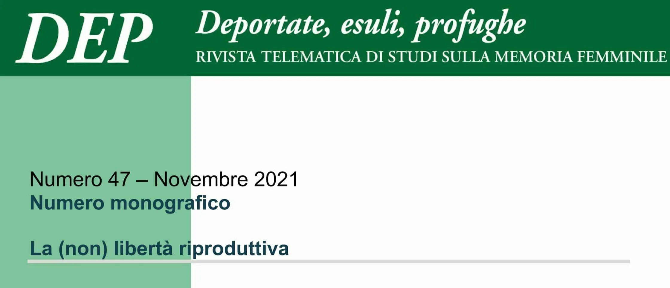 La (non) libertà riproduttiva